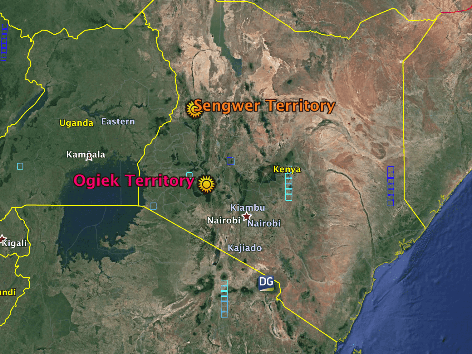 Sengwer & Ogiek Territory 2018-05-19